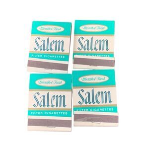 Vintage Matchbook Salem Menthol Fresh The Perfect Promotional Matchbook